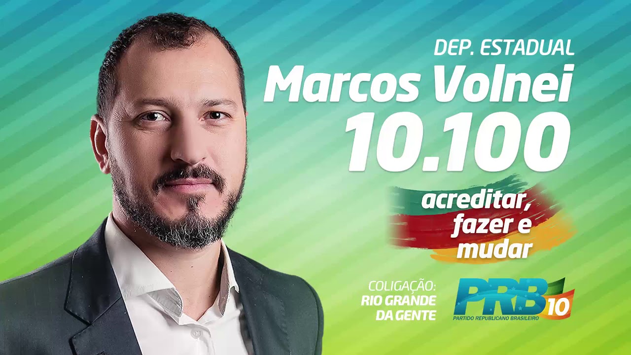 Mudan&ccedil;a e renova&ccedil;&atilde;o! Vote no Marc&atilde;o!