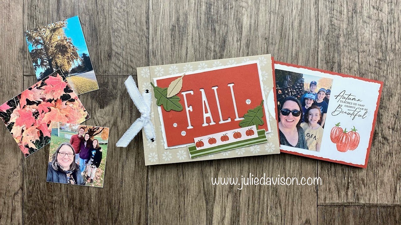 Stampin' Up! Fall Mini Album Keepsake | 12 Days of Christmas in July: Day 6 Unboxing