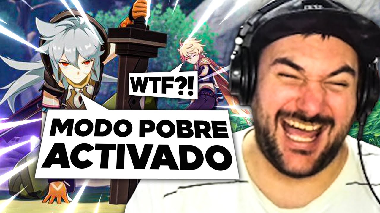 REACCIONO a GENSHIN IMPACT pero con VOCES en ESPAÑOL 🤣 (IMPOSIBLE NO REIRSE) - by @ZHAlar