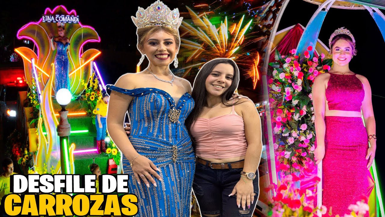 Gran Cierre De Las Fiestas Patronales Sonsonate | Desfile De Carrozas A Lo Grande 🎊