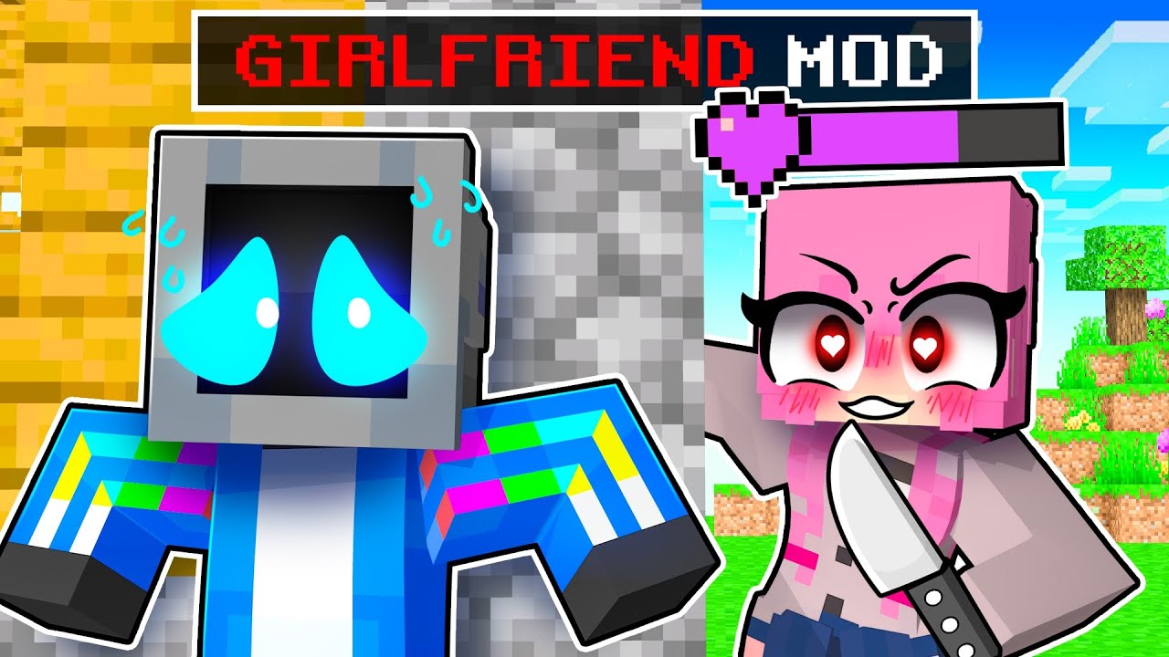 Using the GIRLFRIEND Mod in Minecraft!