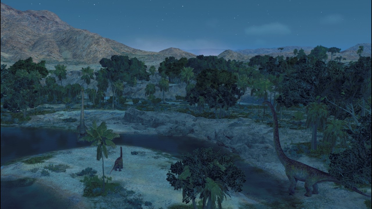 JURASSIC AMBIENCE: Tranquil Desert - Jurassic World Evolution 3