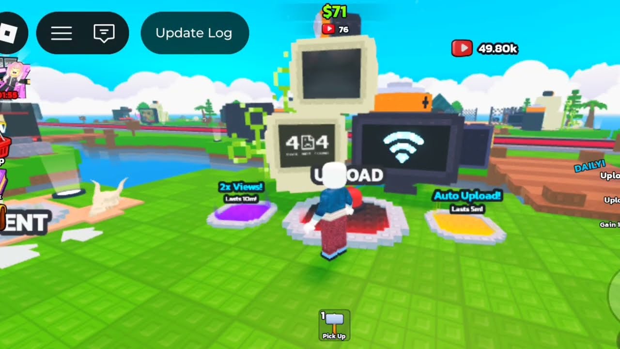 Roblox But Become A Big Youtuber || Be A Youtuber || RTS Gaming 