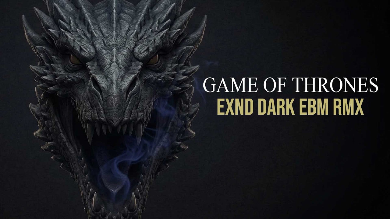 Game of Thrones Futuristic Cyberpunk EBM Remix | Dragon Visualizer Orchestral Darkwave