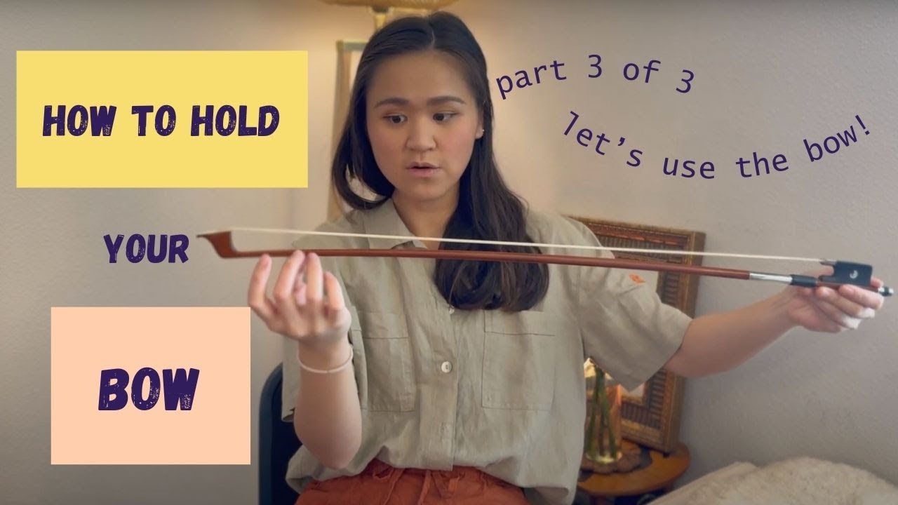 8c. How to Hold Your Bow? (3 of 3 Steps) | Cello Basics for Beginners