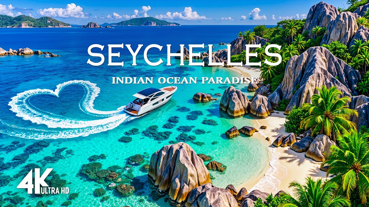 [4K 60FPS] SEYCHELLES DRONE 🇸🇨 &ndash; Deep House Summer Mix 2026 🌴 | Indian Ocean Paradise