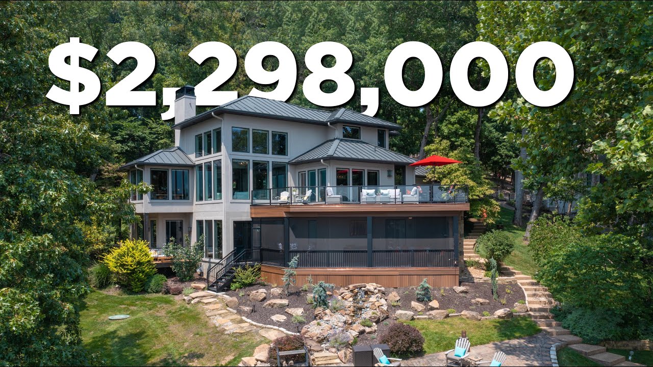 Inside a 2.3 million dollar home at lake of the ozarks