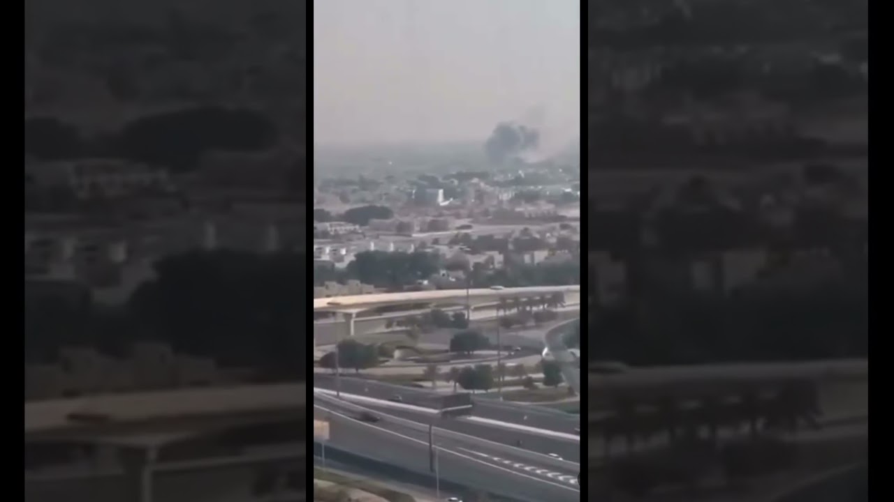 Several loud explosions heard in Qatari capital Doha. Plumes of smoke seen. #doha #qatar