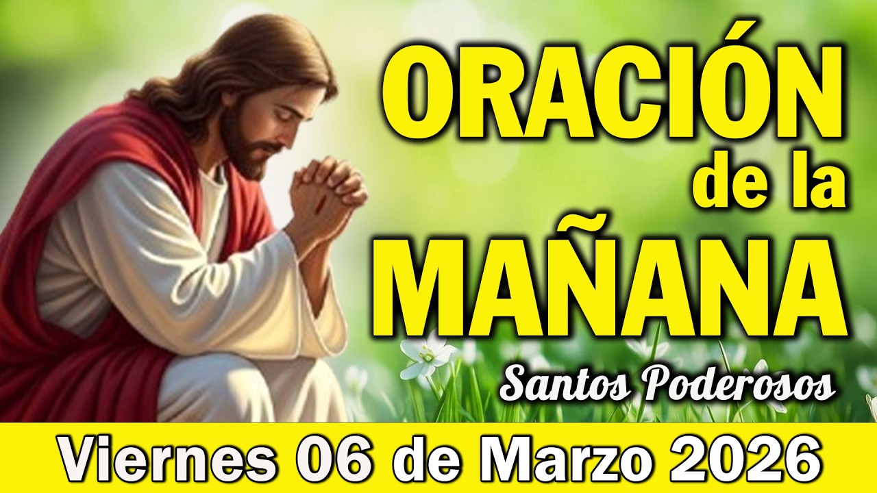 🔴ORACIÓN de la MAÑANA | Dios Guarda tu Día desde el Amanecer