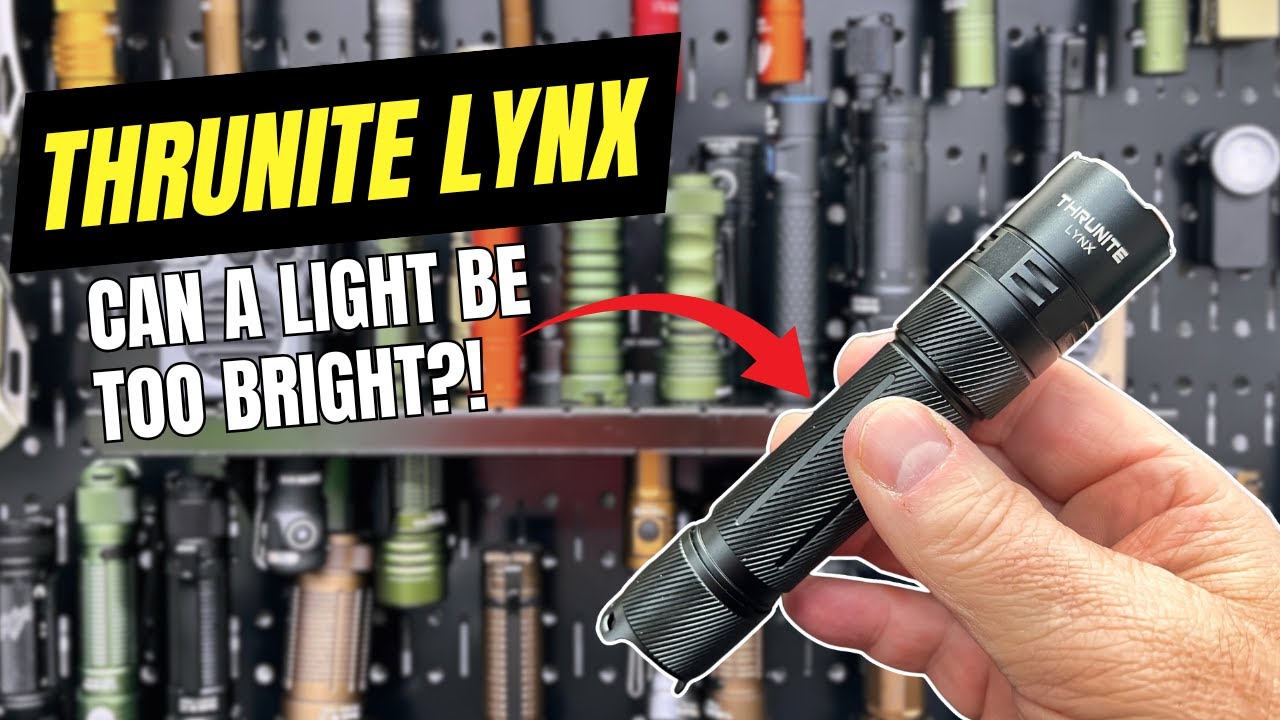ThruNite Lynx Flashlight - Brighter Than You'd Expect