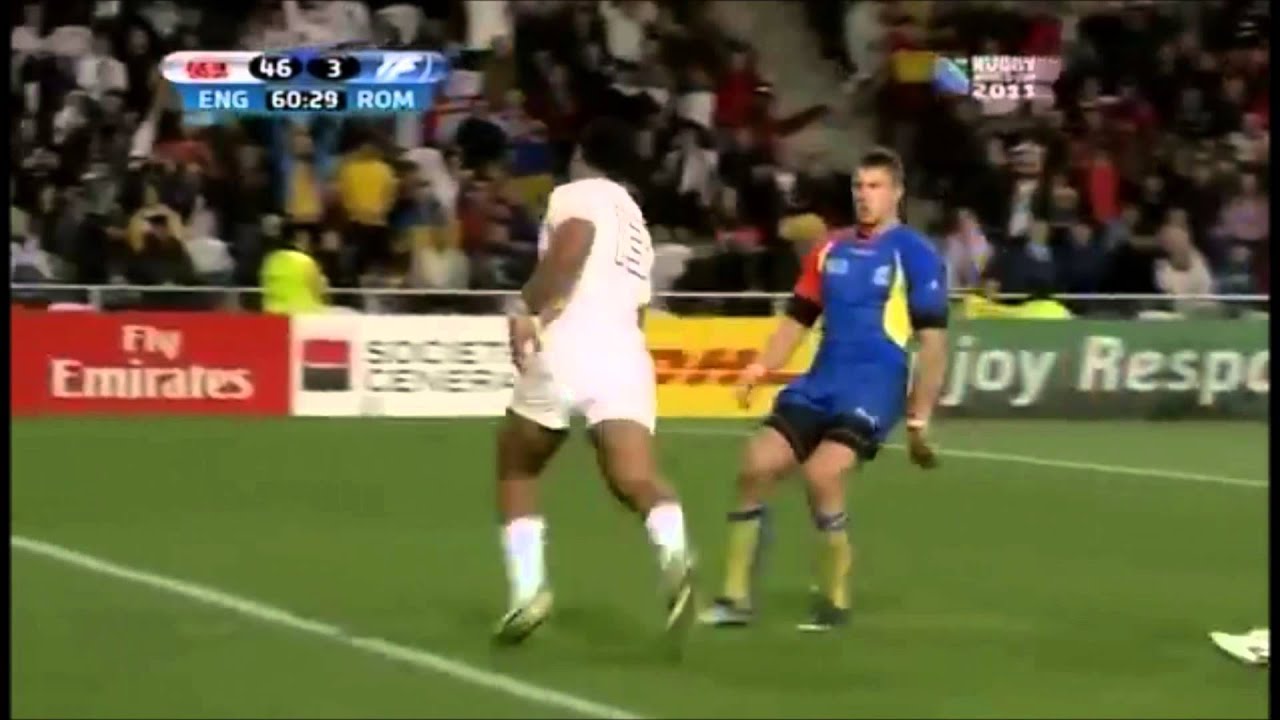 Manu Tuilagi vs Romania 2011
