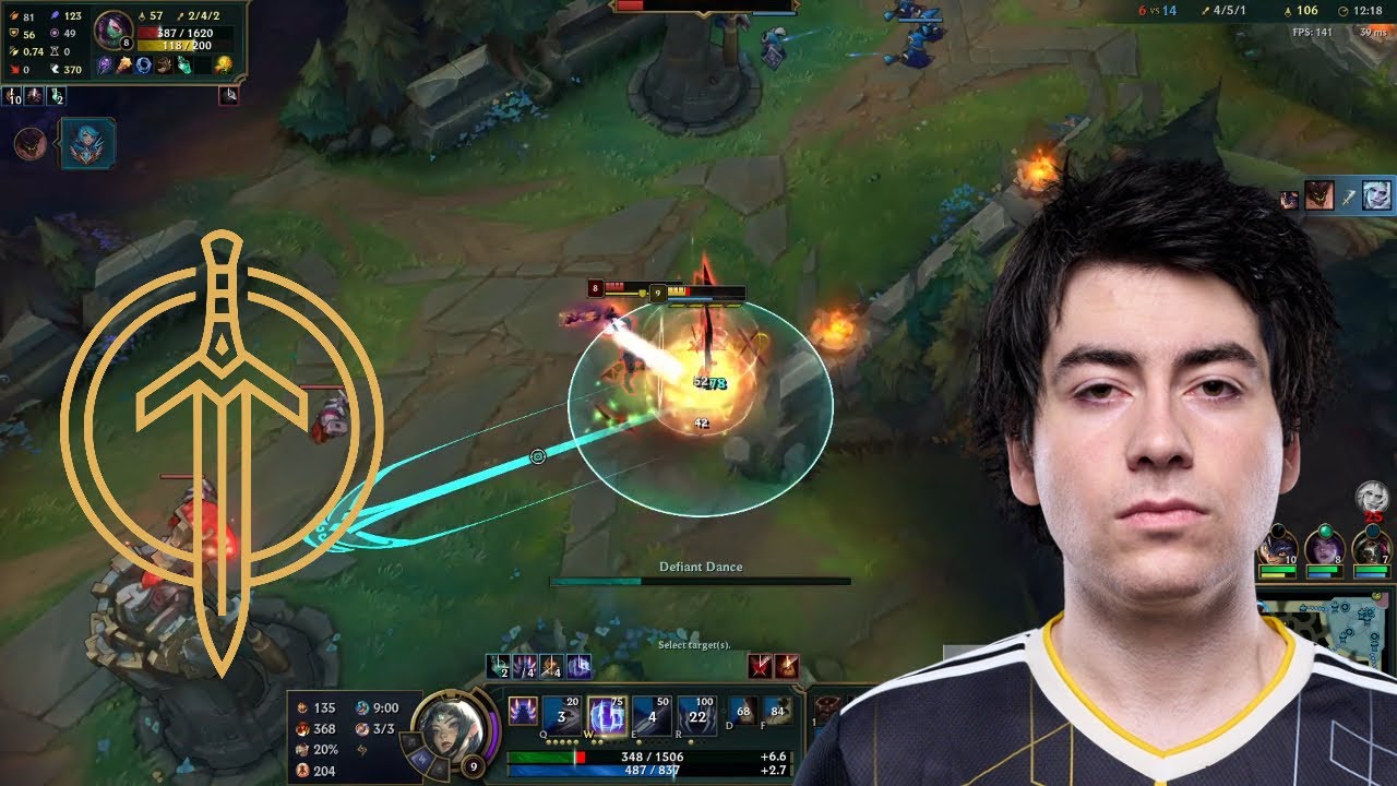 Golden Guardians' New Midlaner LIDER Gets The PIXEL PERFECT Irelia Outplay!!
