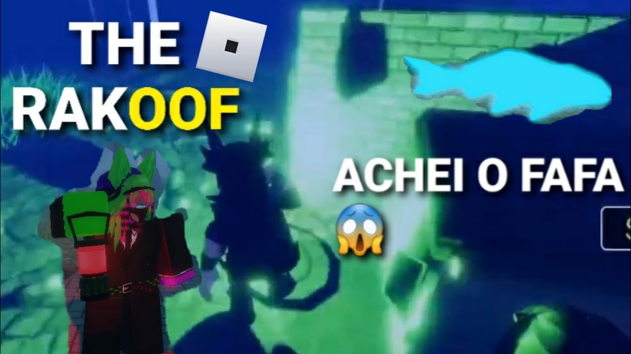 MEGA-PEIXE E LANTERNA VERMELHA + Desafios | Roblox The Rakoof ( The Rake Noob Edition )