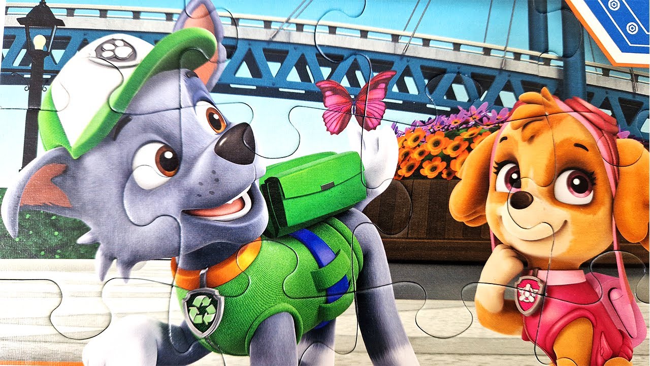 PAW PATROL Puzzle Kids 🧩 Skye Puzzle f&uuml;r Kinder