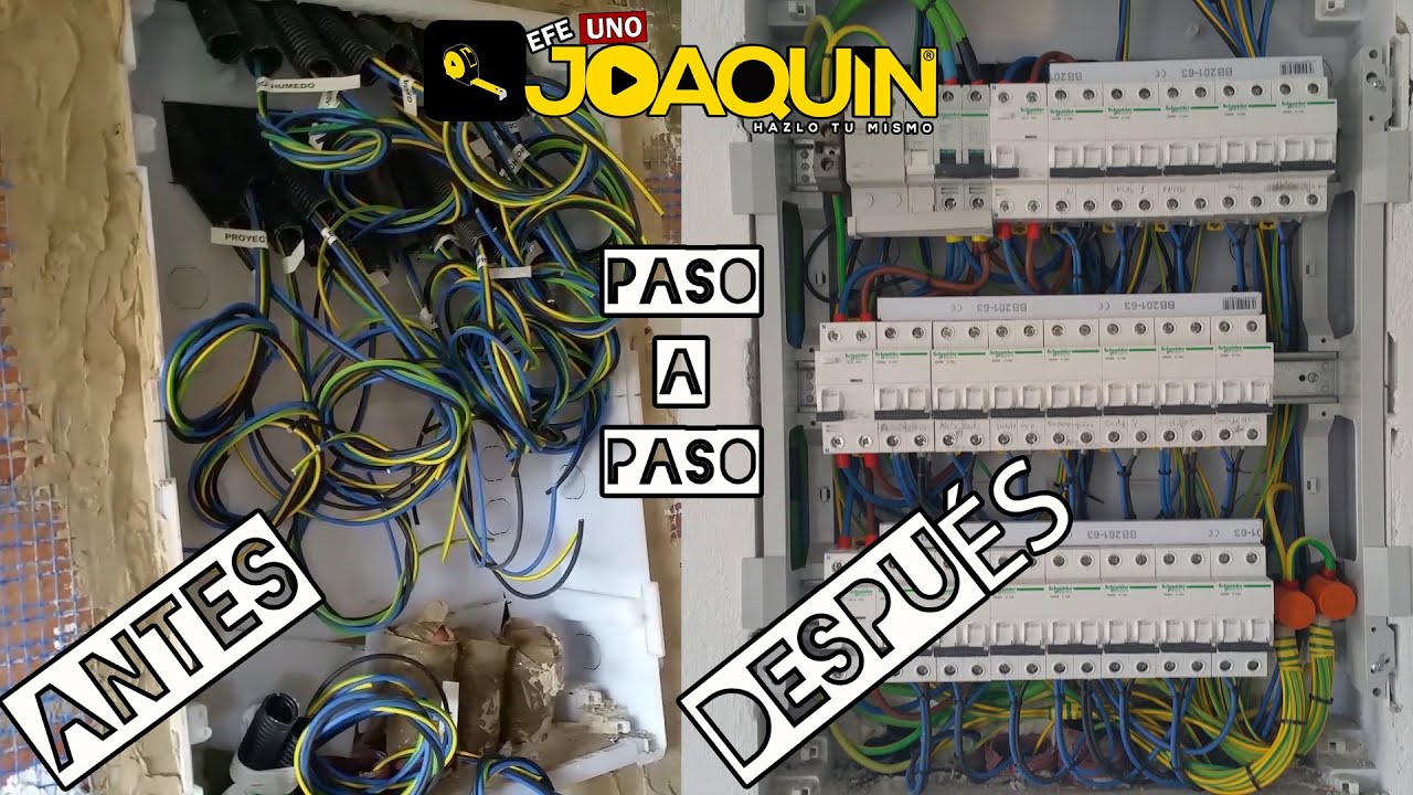 CÓMO CABLEAR CUADRO ELÉCTRICO ¡¡¡Con peines!!!