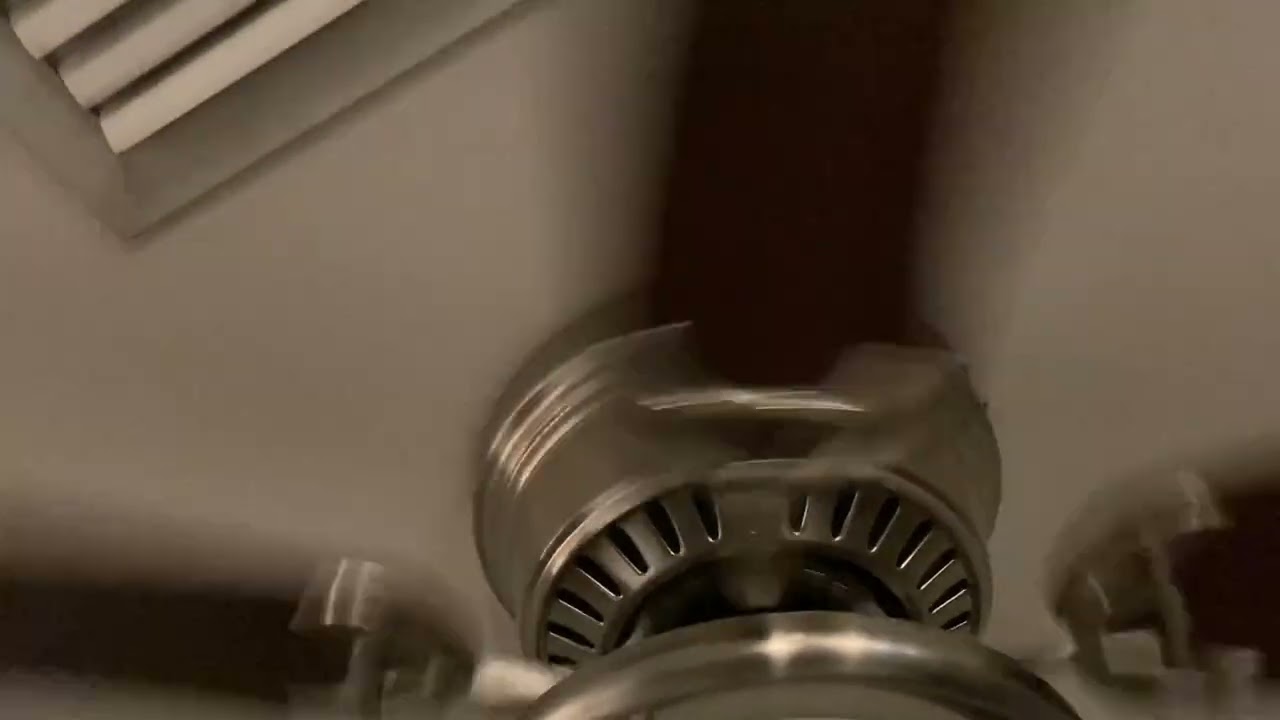 Hugger ceiling fan in our dining room