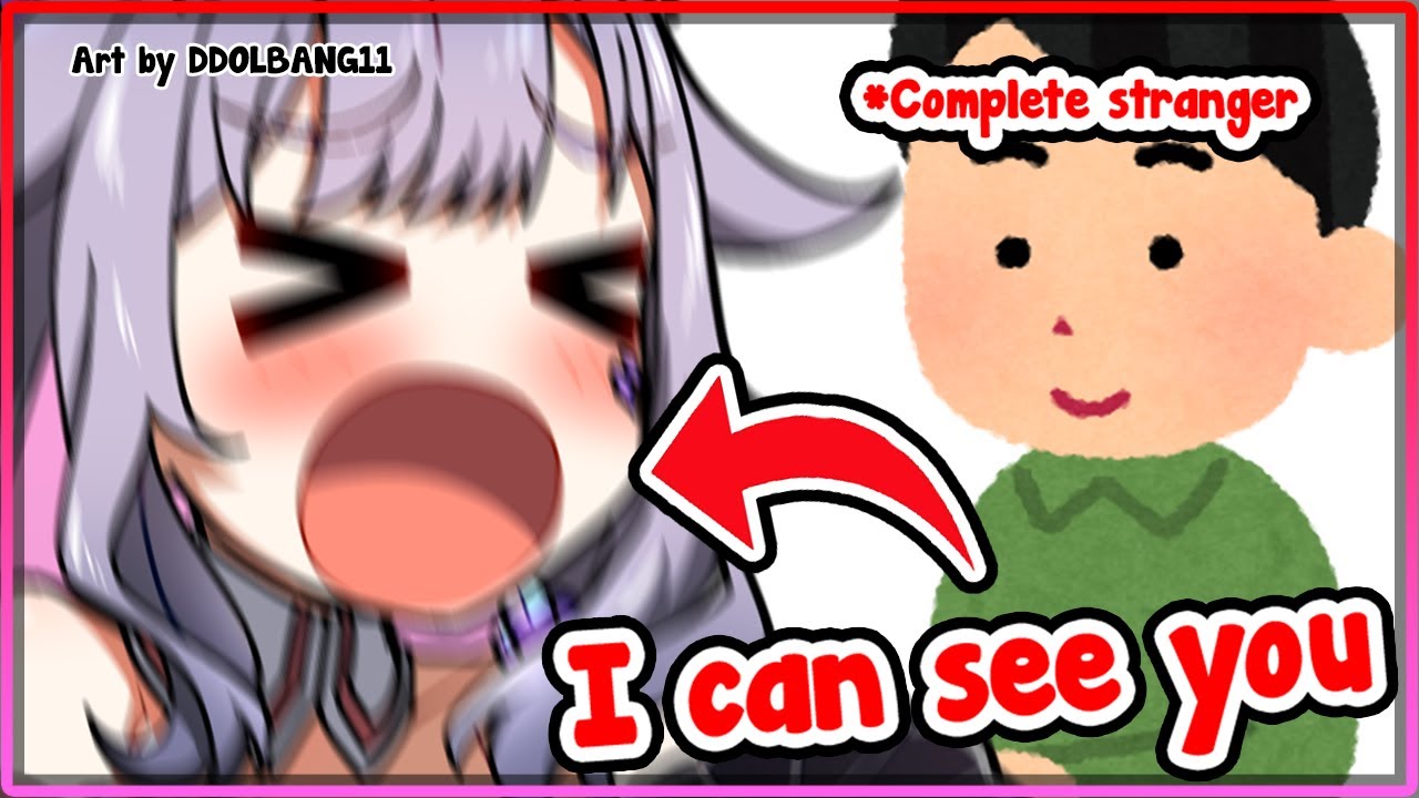 [ENG SUB/Hololive] Biboo accidentally embarrassed herself in front of complete stranger