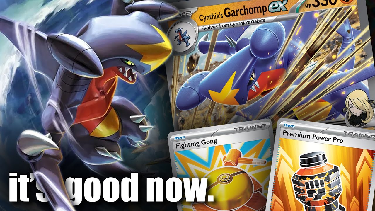 garchomp is FINALLY reaching its full potential.