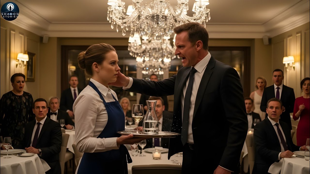 Arroganter Milliardär ohrfeigt Kellnerin – doch sie zerstört sein Imperium in wenigen Minuten ganz!