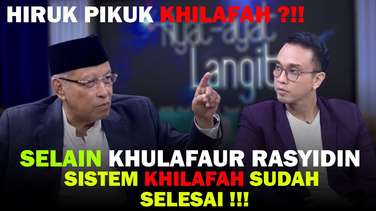 TAJAM !!! KRITIKAN UNTUK PENDUKUNG KHILAFAH !? PROF. DR. KH. SAID AQIL SIROJ, MA.