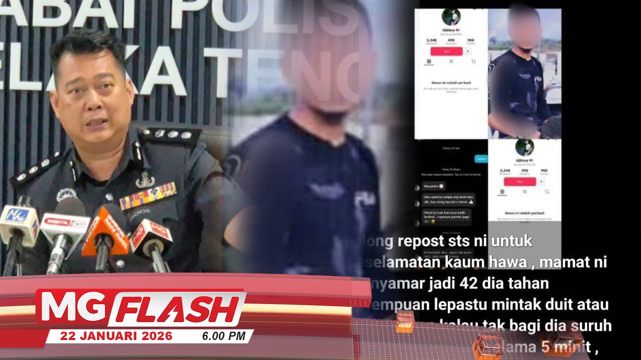 Lelaki Menyamar Polis, Ugut Remaja Penuhi Kehendak Seksual Dicekup  #MGFlash