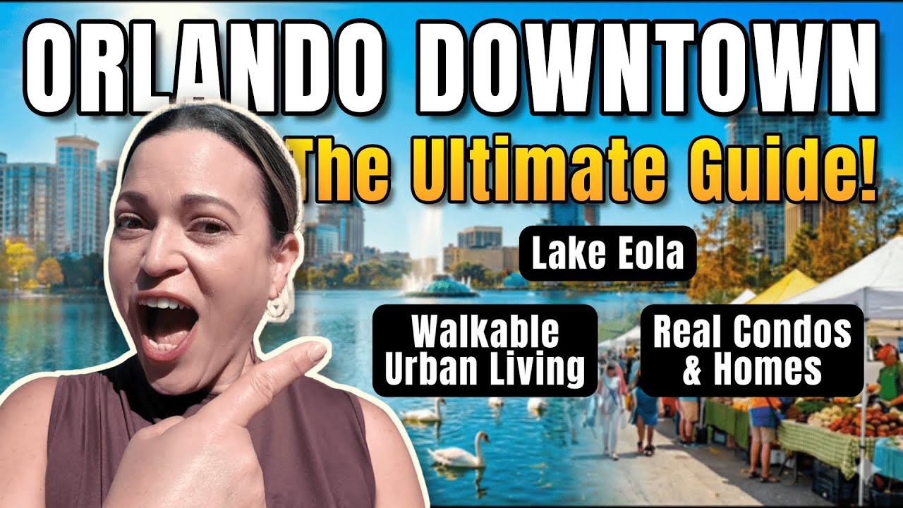 Downtown Orlando FL: A Neighborhood Walkthrough | Living in Orlando Florida