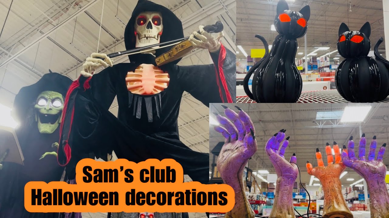 Sam&rsquo;s Club Halloween 2025 |￼ Halloween decorations | Outdoor Halloween decor | Halloween animations 