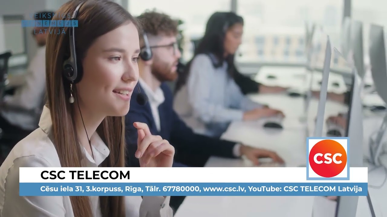 CSC TELECOM. Uzticies ekspertiem!