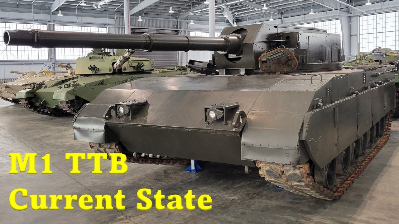 Current condition, M1 TTB / Tank Test Bed