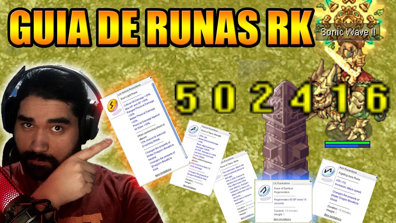 Guía de Runas / Testeando Lux Anima ROlatam