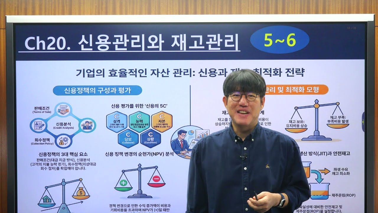 [Ross 재무관리 13판 연습문제 299] 제20장 신용관리와 재고관리(5~6번)