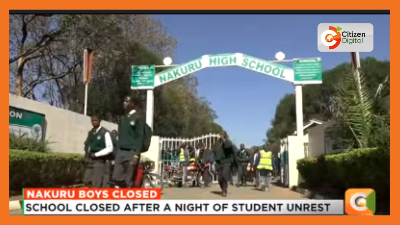 School closed after a night of student unrest