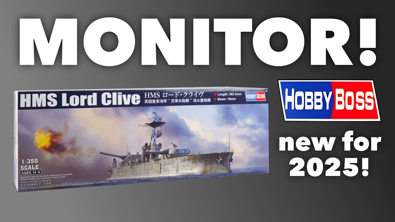 HOBBY BOSS LORD CLIVE 2025 АБСОЛЮТНО НОВЫЙ! Что в коробке?