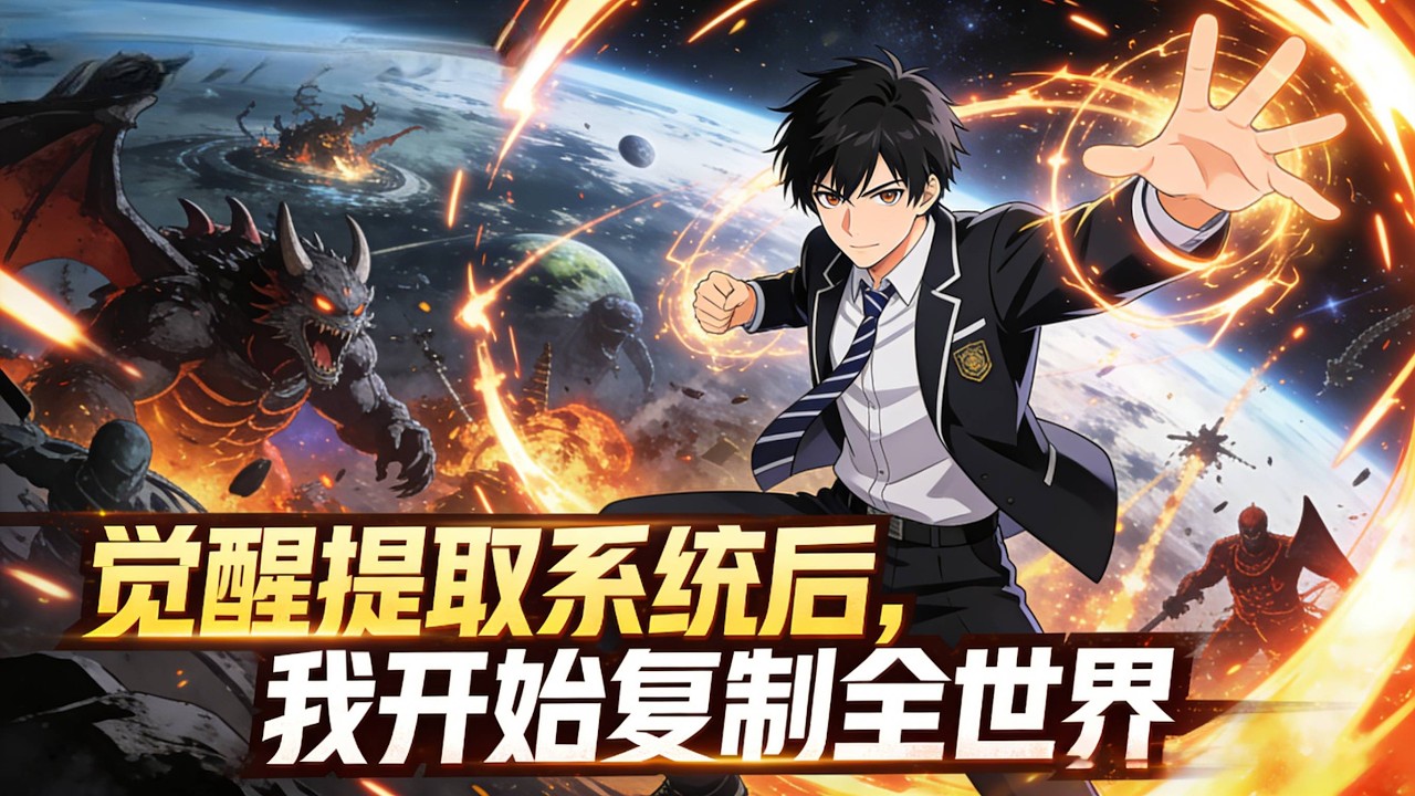 【Multi Sub】《覺醒提取系統後，我開始複製全世界》天賦神通統到手，我一路碾壓同代天驕#漫劇 #動態漫 #AI漫劇 #動漫 #動畫