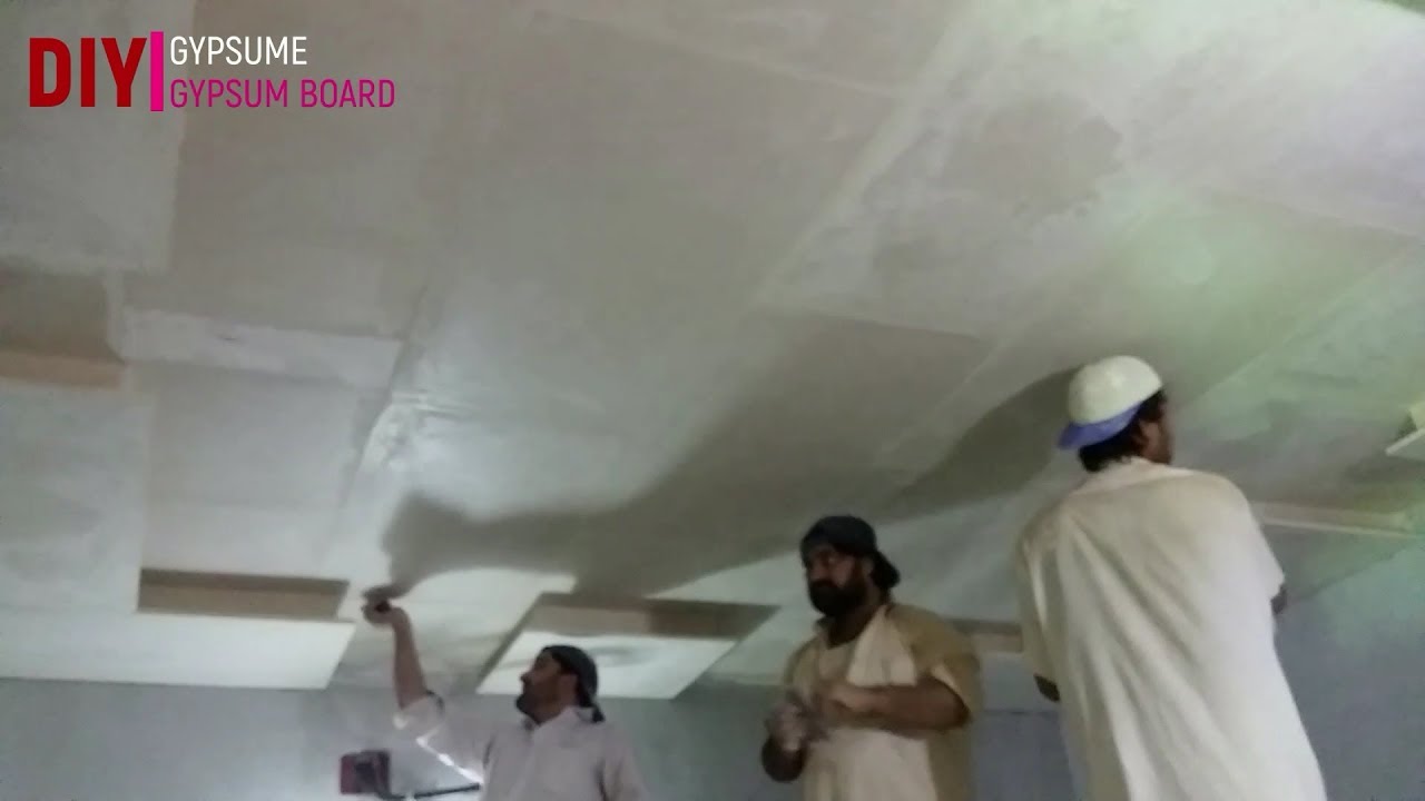HOW TO INSTALL P O P GYPSUME LATEST DECOR || DIY GYPSUM & GYPSUM BOARD