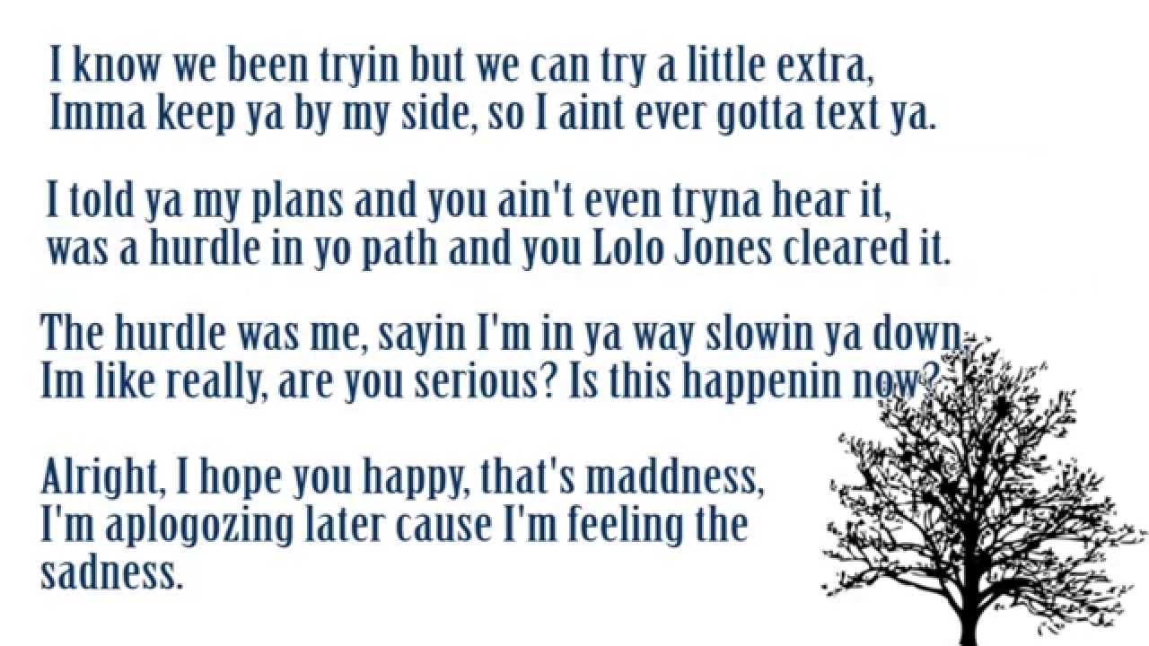 Sad Rap Ballad (Lyrics on screen)