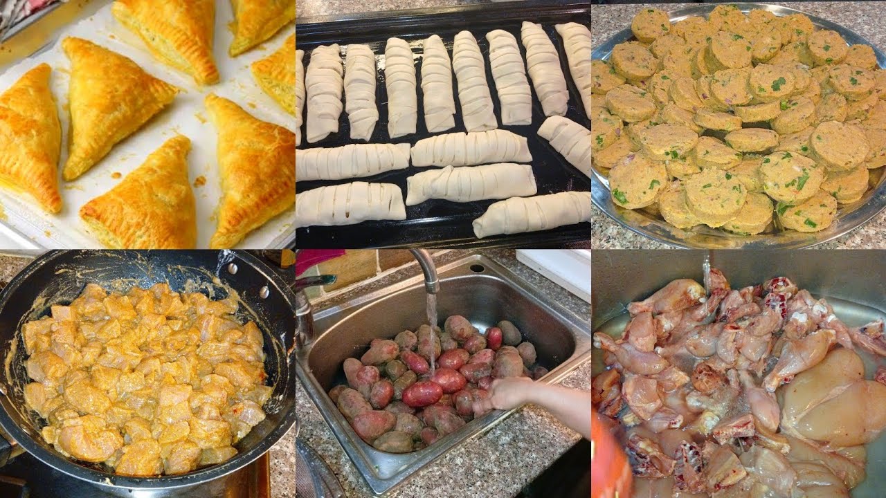 My last mealprep for Ramadan l breadroll l chicken chunks l puffpastry l shamikaba 