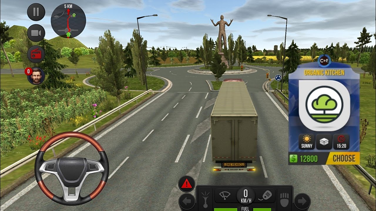 Truck Simulator : Europe | GamePlay | LVL - 22 | Zuuks | CHALLENGE | ORGANIC KITCHEN | 15:20 | WWG