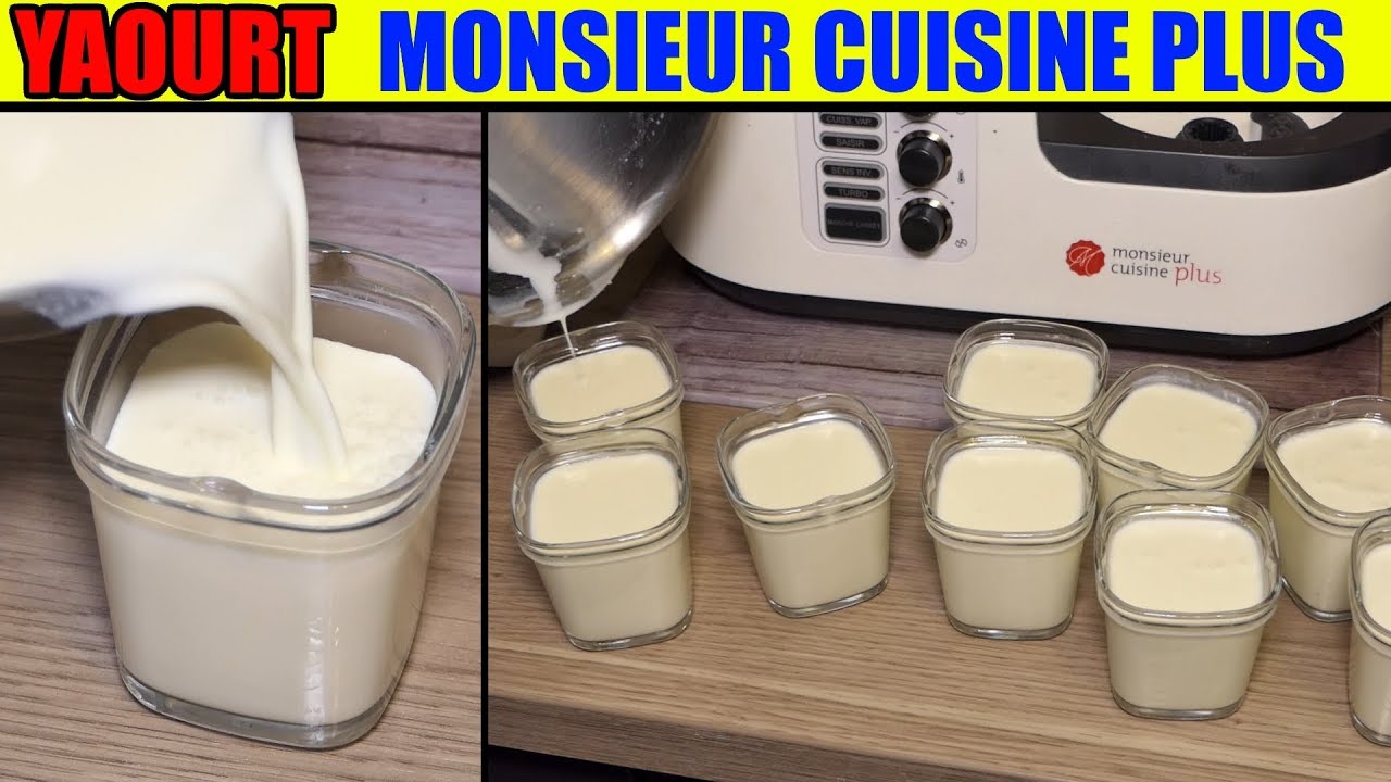 yaourt monsieur cuisine edition plus thermomix recette maison yogurt Joghurt