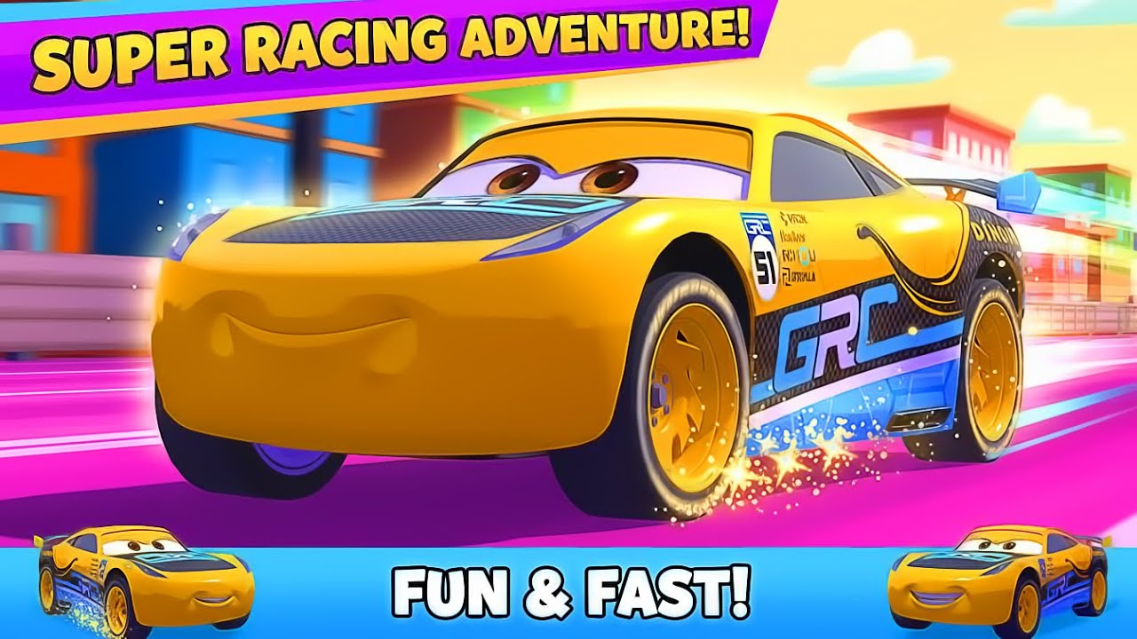 Cars 2: The Video Game - Cruz Ramirez GRC Gameplay