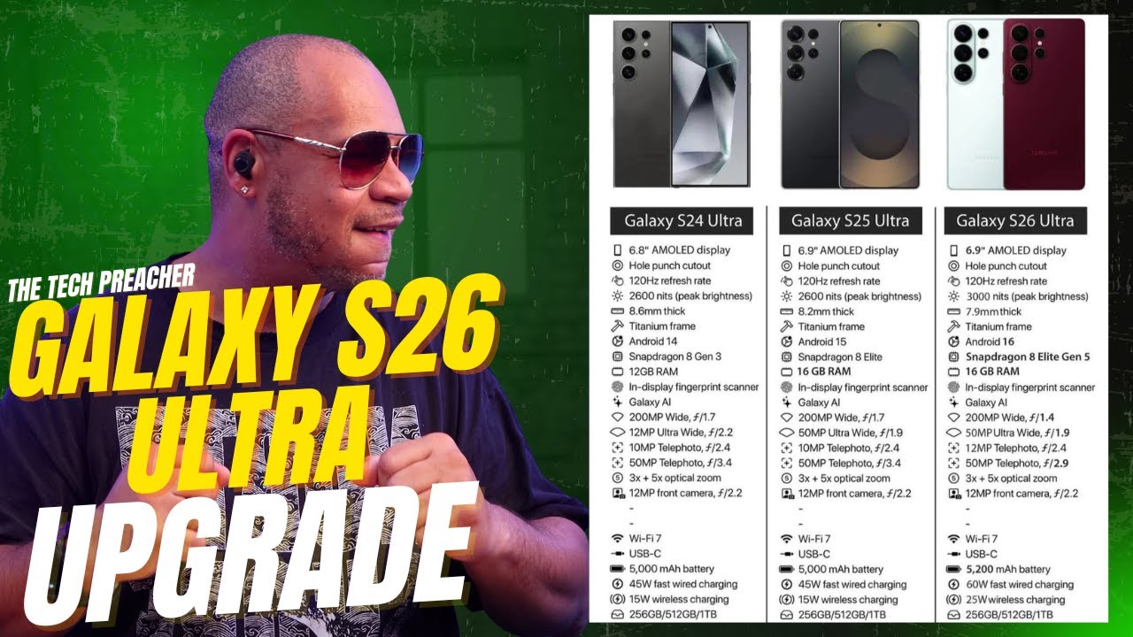 Is the Galaxy S26 Ultra Worth Upgrading FROM Your Galaxy S24 or S25