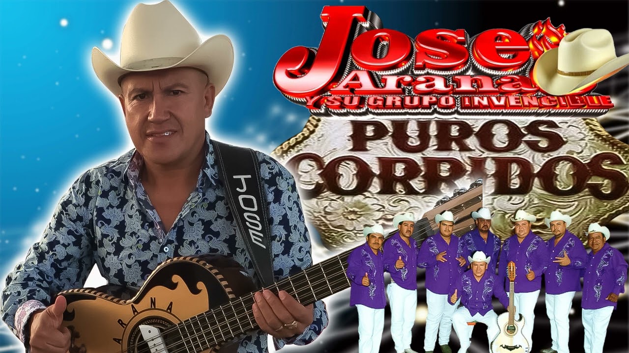 Jose Arana y Su Grupo Invencible  MIX 2022 || Puros Corridos Exitos  || LO MAS NUEVO MIX 2022