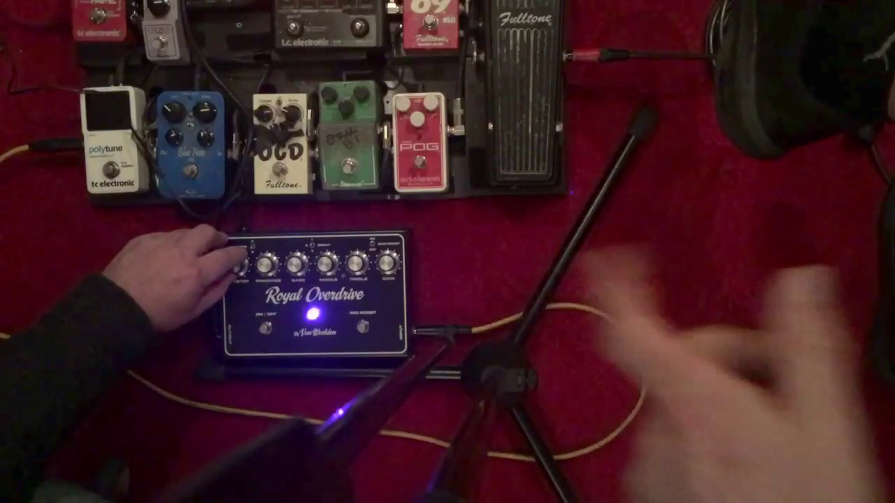 Van Weelden Royal Overdrive & Rockett Blue Note & Fulltone OCD