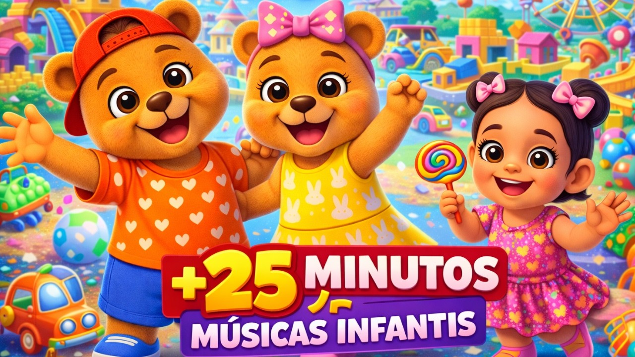 +25 Minutos de Músicas Infantis | Papinha Pipoca e Yasmin – Grandes Sucessos