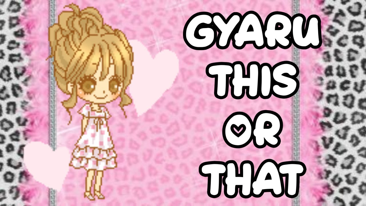Gyaru This or That  💅 Which One Would You Choose? 🌸
