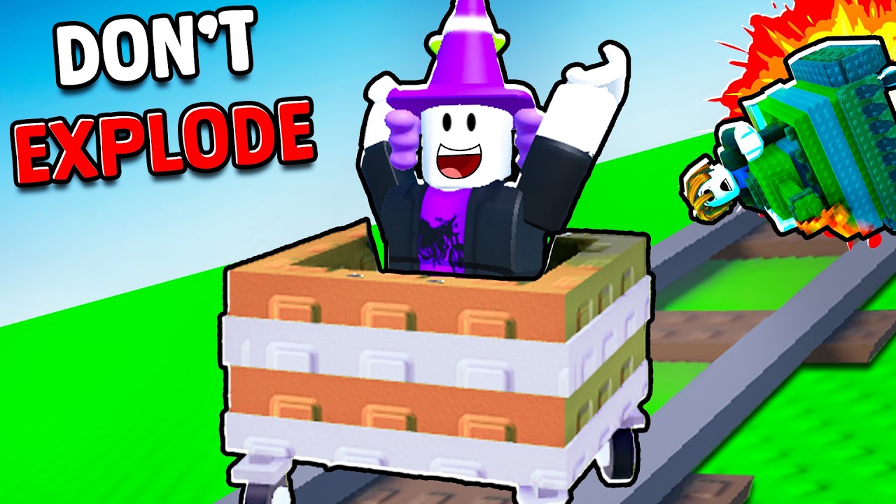 Смогу ли я ВЫЖИТЬ в этой НЕВОЗМОЖНОЙ поездке на тележке в Roblox Roll in a Cart...?