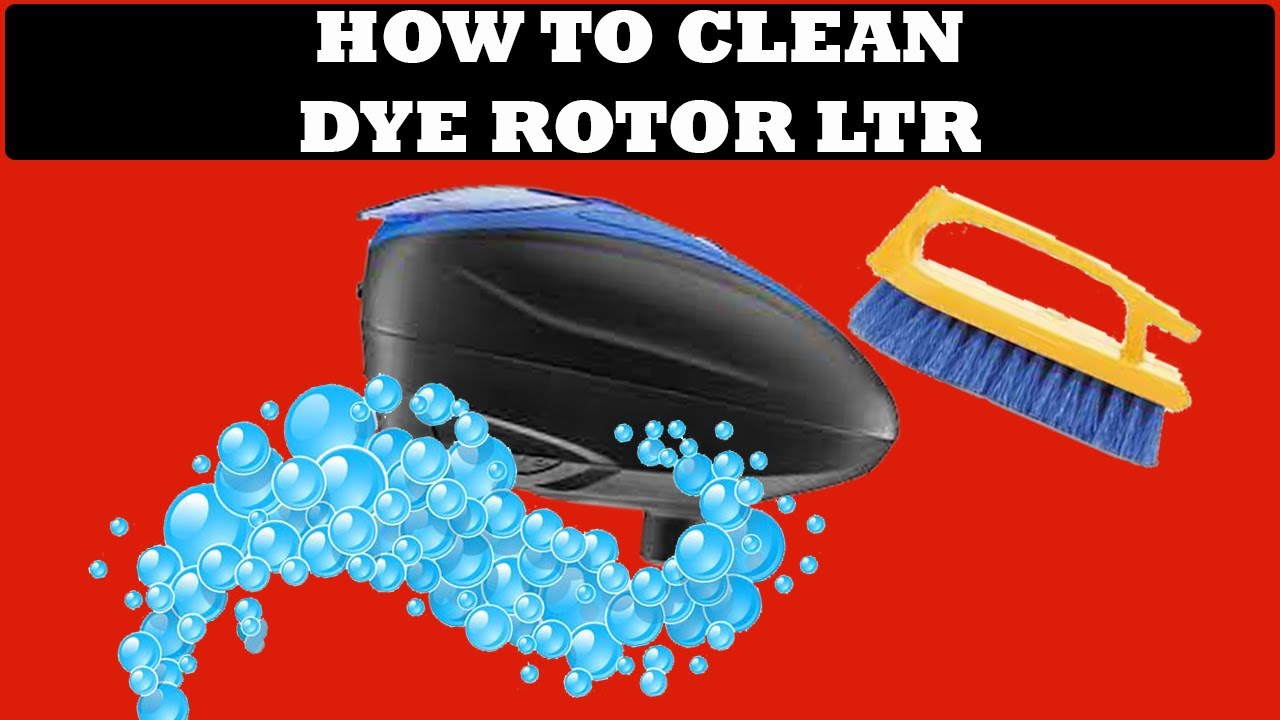 How to Take Apart and Clean the Dye LTR and Dye Rotor | Cleaning a Paintball Hopper!