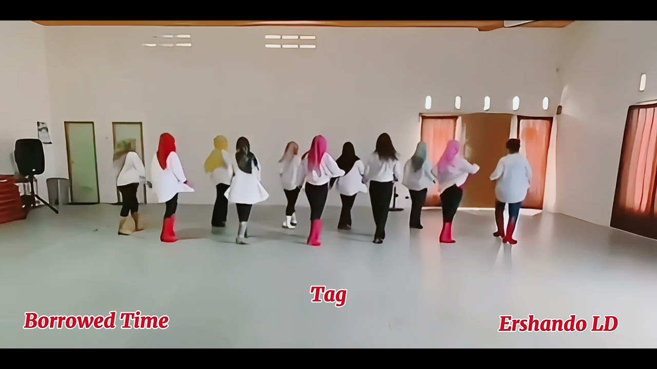 BORROWED TIME/ CHOREO JEAN PIERRE MADGR/HIGH INTERMEDIATE LD # linedance