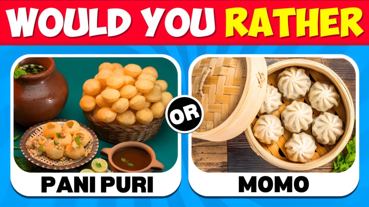 Would You Rather...? Indian Snacks & Junk Food Edition 🍟🍔 | Food Quiz