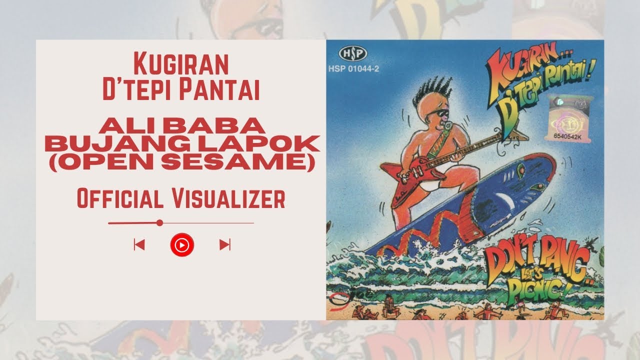 Kugiran D'Tepi Pantai - Ali Baba Bujang Lapok (Official Visualizer)